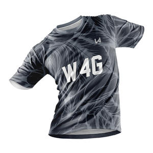 Camiseta de Fútbol Personalizada para Hombre, con Transferencia Térmica, de Secado Rápido, Transpirable, de Manga Corta, con Logotipo Personalizado y Nombre del Equipo - Product Image 5