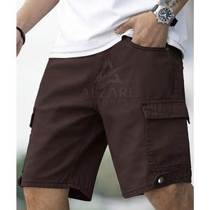 Shorts cargo classiques pour tous les jours avec des poches spacieuses et une coupe décontractée et confortable, shorts cargo élégants pour l'extérieur - Product Image 5
