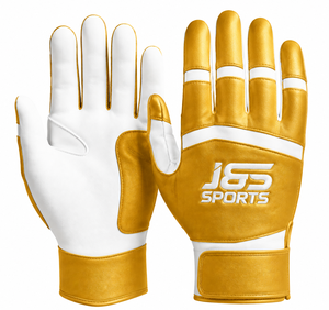 Guantes de Bateo de Béisbol Personalizables OEM al por Mayor, Guantes de Bateo de Softbol de Cuero de Cabra Transpirable de Alta Calidad, Profesionales J S - Product Image 2