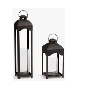 Vantage Premium Style Metal & Cylindrical <b>Glass</b> Combination Candle Lantern New Design and Color Home and Christmas Decoration - Product Image 1