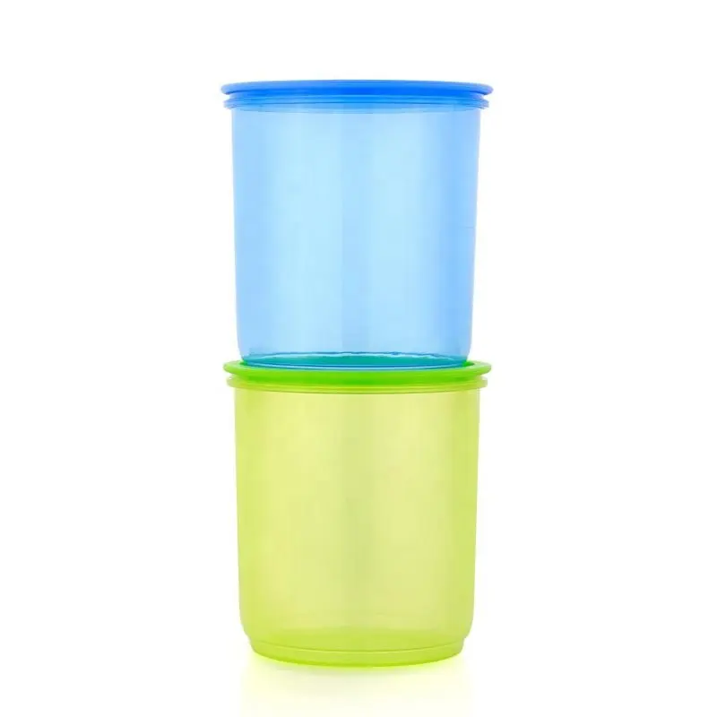 Round Plastic Big Jar and Box For Kitchen storage and pantry Organizer hot sale Mande in India Kitchenware Products2024 Vistaar