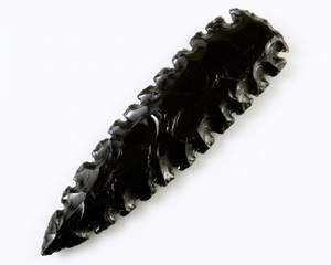 Piedra Decorativa de Obsidiana Negra, Cristal Volcánico Natural, Decoración para el Hogar, Piedra Curativa Pulida, Pieza Decorativa - Product Image 1
