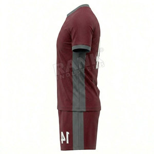 Nuevo Uniforme de Fútbol de Diseño Personalizado con Servicio OEM, Color Personalizado, Último Estilo - Product Image 4
