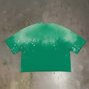 Camisetas Personalizadas para Hombre, 100% Algodón, Estilo Urbano, Gráficas, Cuello Redondo, Corte Holgado, Tejido Grueso de 200 Gramos, Impresión Digital - Product Image 2