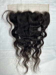 Cheveux Remy indiens non traités Frontal meilleure qualité Texture droite naturelle directement fabriquée en Inde Style lâche vague profonde - Product Image 3