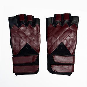 HANDSCHUHE INDUSTRIES Hot Sale Adjustable PU High Quality Unisex Fitness Weightlifting Gloves Anti-Slip Wrist Support Buckle - Product Image 3