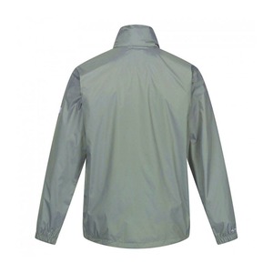 Custom Wholesale Canvas Stand Collar Windbreaker <b>Jacket</b> with Detachable Zipper and Nylon <b>Track</b> Pants <b>Men</b> Tracksuit Set - Product Image 2