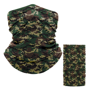 Cagoule unisexe camouflage imprimée par transfert thermique pour adulte, usage extérieur, respirante, imperméable, 100 % polyester, 54-56 cm, ski et sports - Product Image 6