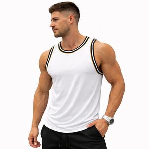 Chaleco Deportivo Casual para Hombre, sin Mangas, Tejido de Punto, Transpirable, de Alta Calidad, Camiseta sin Mangas para Hombre - Product Image 1