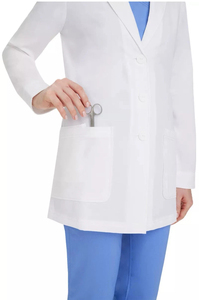 Bata de Laboratorio Protectora Resistente a Fluidos, Uniforme Médico, Ropa para Hospital y Clínica, Suministro al por Mayor, MOQ Bajo, OEM 2026 - Product Image 4