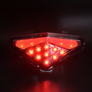 Luz Trasera para Ninja 650 ER-6N ER-6F con Certificación E-Mark, Luz Trasera LED Integrada con Intermitentes y Luz de Freno para Motocicleta - Product Image 4