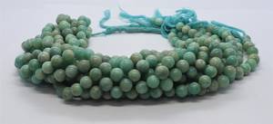 AAA Amazonite Smooth Round Beads 7-8MM Amazonite Gemstone <b>Balls</b> 13 Inch Amazonite Round Shape Loose Beads For Jewelry Making - Product Image 4