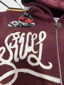Fabricante de sudaderas con capucha extragrandes con efecto lavado ácido, sudaderas con capucha 100% algodón, sudaderas con capucha vintage de alta calidad, sudaderas para hombre con efecto desgastado - Product Image 3