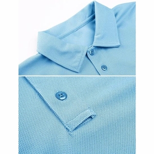 Camisetas Polo para Hombre Duraderas y Modernas para Uso Diario, de Alta Resistencia, Impermeables, de Manga Corta, Lisas, Servicio OEM - Product Image 6
