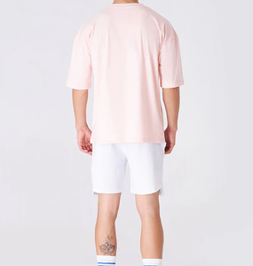 Summer Men's T-Shirts Shorts Casual Street Outfit DTG Printed T-Shirt <b>Knitted</b> Two-Piece Shorts Street Style 2 Piece T Shirt <b>Sets</b> - Product Image 6