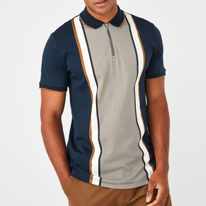 Polo de golf imprimé tendance à prix de gros, uniforme, manches courtes, broderie de logo personnalisé, pour hommes - Product Image 1