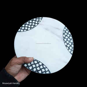 Planche à découper en marbre et en résine de vente chaude pour la cuisine avec taille et couleur personnalisées - Product Image 4