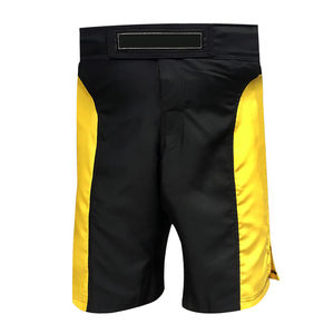 Shorts de boxe MMA pour hommes style urbain 100% coton de haute qualité pour la gym, le kickboxing et l'entraînement de Muay Thai – Prix abordable, personnalisable - Product Image 1