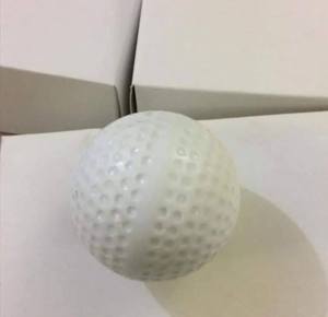 Ballon de hockey sur gazon en PVC de qualité supérieure, durable, avec design à fossettes personnalisé, pour l'entraînement, les matchs, les divertissements en plein air, Eoin Winston - Product Image 3