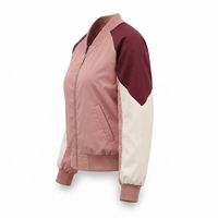 Veste bomber décontractée pour femmes, respirante et élégante, avec logo personnalisé en grande quantité, sur mesure, de haute qualité, grande taille, OEM