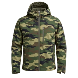 Veste coupe-vent imperméable de ski tactique camouflage pour l'extérieur - Product Image 1