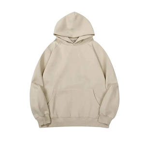 Sweat à capuche en molleton épais de coton de haute qualité, coupe oversize, épaules tombantes, style rétro, sportif, hiver, écologique, séchage rapide - Product Image 4