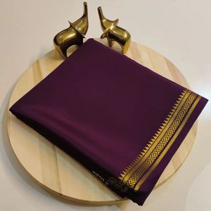 Ganzjahres Schnelltrocknender Damen Viskose-Seide Sari 120g Chit Pallu Moderner Lässiger Diwali Festlicher Hochzeits-Look Ethnische Shari-Kleidung - Product Image 1