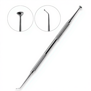 Pulidora de Bolas # Instrumento Dental Manual de Doble Punta 27/29 para Restauración de Amalgama, Herramienta Ergonómica de Acero Inoxidable para Rellenar y Pulir - Product Image 2