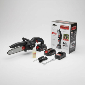 Portable Battery Chainsaw | Heavy Duty Wood Cutting Machine | Rechargeable Power <b>Tool</b> | India Export <b>House</b> Supplier 2026 - Product Image 1