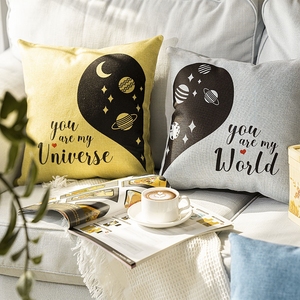 Vente en gros d'usine, textiles vierges pour sublimation, taie d'oreiller en lin, substrats de qualité supérieure, housse de coussin vierge - Product Image 2