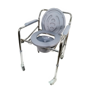 <b>Commode</b> <b>Chair</b> Foldable & Adjustable without wheel Export quality (SAGAR) - Product Image 1