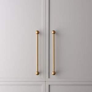 Poignée de porte en laiton de style victorien, design baroque, poignée de porte de manoir historique, style édouardien - Product Image 2