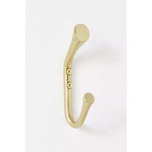 Hot <b>Sale</b> Luxury Design Brass Wall Hooks <b>for</b> Hotel Restaurant Home Office and Retail Interior Decoration and Functional Storage - Product Image 3