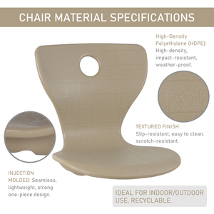 Asientos de plástico moldeados por inyección para sillas - Product Image 3