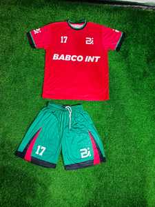 Nouveau maillot de football à manches longues antibactérien personnalisable de haute qualité 100% polyester, ensemble uniforme 2 pièces en vente - Product Image 6