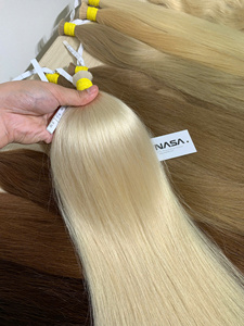 Extensiones de Cabello Natural Rubio Liso de 100g, Precio al por Mayor, Cabello Humano Virgen Vietnamita de Primera Calidad, Super Doble Trama, Todos los Colores 60 - Product Image 3