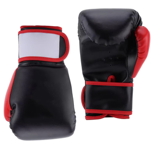 ถุงมือชกมวย XERET SPORTS คุณภาพสูง 10oz/12oz/14oz สำหรับฝึกซ้อมและแข่งขัน  หนัง PU  ปิดด้วยแถบตีนตุ๊กแก  รับสกรีนโลโก้ - Product Image 4