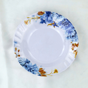 Vajilla de Melamina con Diseño Zen Asiático Moderno de Vinh Nam, Plato Hondo con Patrón Personalizado, Tazón para Arroz, Apto para Lavavajillas y Microondas - Product Image 4