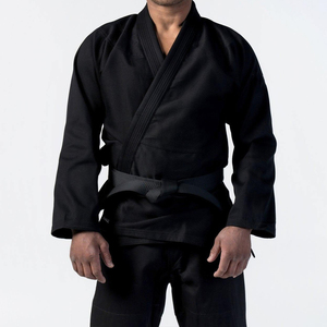 Traje de Artes Marciales para Hombre, Negro, Resistente, 100% Algodón, 240g, Kimono de BJJ, Personalizado, para Adultos - Product Image 5