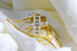 Colgante de Cruz Personalizado con Diamantes Cultivados en Laboratorio VVS VS E F de Oro de 9k 10k 14k 18k para Hombre y Mujer - Product Image 5