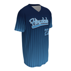 Maillot de baseball personnalisé OEM à col en V, manches courtes, vente en gros, fabricant et fournisseur de vêtements de sport - Product Image 4