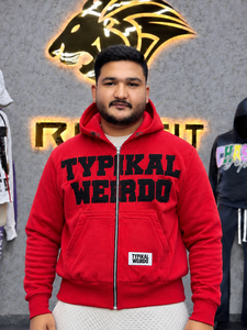 Rexfit Sports Custom Streetwear Patch Applique Zip-Up Hoodie,<b>Vintage</b> Embroidered Oversized Men's Zipper Hooded <b>Sweatshirt</b> - Product Image 1