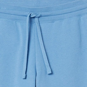 High Waist Contrast Color Eco-Friendly Canvas Fitness Joggers Regular Fit Athletic Flare Pants Drawstring Closure Pockets Women - Product Image 6