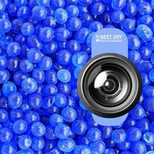 Blue <b>Silica</b> Gel 2g Desiccant Moisture Absorber for Electronics Paper Chemicals Textile & Leather Best Dry Brand - Product Image 1