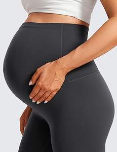 Shorts de maternité pour femmes enceintes, coupe slim, leggings de fitness, compression, extensibles, yoga, shorts de maternité - Product Image 5