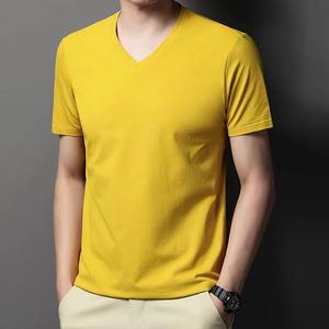 Men's Regular Fit O-Neck Short Sleeve T-<b>Shirt</b> 100% Cotton Color Blocked <b>Geometric</b> Pattern Breathable Casual Digital Printing - Product Image 6