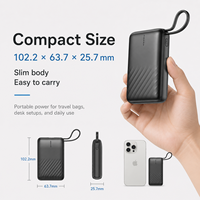 Cargador Portátil de 10000 mAh, Banco de Energía Móvil de 10000 mAh, Logotipo OEM, Venta al por Mayor de Fábrica para Viajes y Campamentos, CE RoHS FCC KC SAA