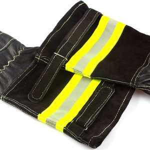Guantes de Bombero de Cuero de Alta Calidad, Precio al por Mayor, Nueva Llegada, Guantes de Bombero para Trabajo Pesado - Product Image 4