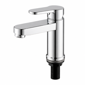 Robinet de lavabo KSN Vietnam KSLA-06C finition chromée, monocommande moderne, pour lavabo, montage sur plan - Product Image 1