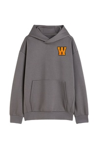 Venta al por mayor unisex bordado sudaderas con capucha de gran tamaño hombres Impresión digital bordado personalizado de alta calidad pulóver sudaderas con capucha para hombres - Product Image 6